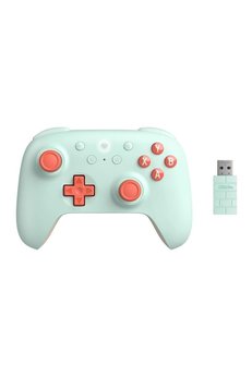8Bitdo Ultimate 2c Kablosuz 2.4g Oyun Kolu Pc Android Hall Effect Joystick Mint Orange