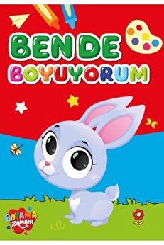Boyama Zamanı Ben De Boyuyorum 6 Yaş Üstü