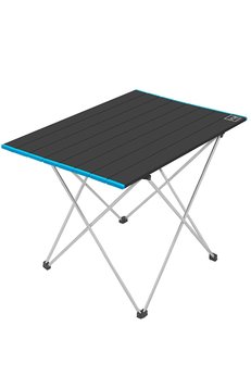 Box&Box Katlanabilir Alüminyum Kamp Ve Piknik Masası Siyah Geniş Model 66 X 47 X 51 Cm