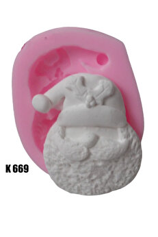 Kalıpcınızburada Noel Baba Si̇li̇kon Kalıp - K669
