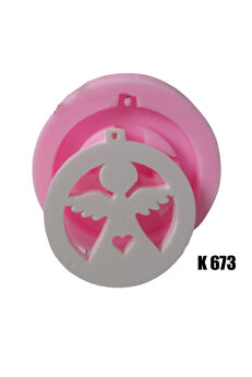 Kalıpcınızburada Melek Ağaç Süsü Si̇li̇kon Kalıp - K673