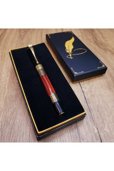 Evimdeyokyok Gold Desenli Metal Roller Kalem