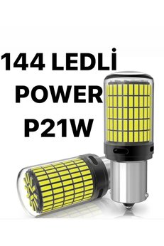 Ekospot P21w 144 Ledli Ultra Parlak Geri Vites Park Ampül Tek Duy Beyaz