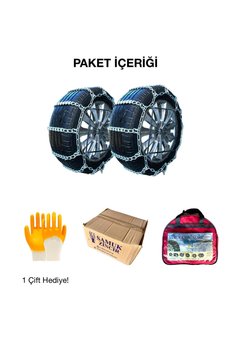 Samuk Minibüs Ve Suv Için Mahmuzlu Merdiven Tipi Kar Zinciri – Zorlu Kış Koşullarında Güvenli Sürüş!