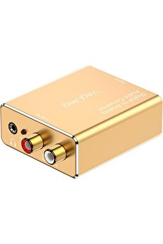 STOREMAX snShop Koaksiyel Toslink Optik Dijital to 3.5mm RCA Analog Ses Çevirici Adaptör 467437