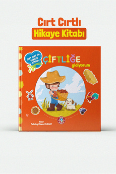 Çocuk Akademi Çiftliğe Gidiyorum Cırt Cırtlı Aktivite Etkinlik Kitabı