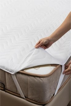 Bebesi Kapitoneli Yatak Koruyucu Alez 70X140 Cm Tek Kişilik Köşe Lastikli