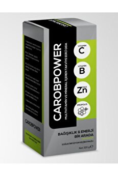 EKOPHARMA Carobpower Multivitamin Ve Mineral Içeren Takviye Edici Gıda 250 ml