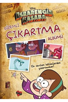 3D Yayınları Nessiworld Disney Esrarengiz Kasaba Gizemli Çıkartma Albümü
