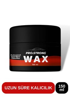 Pro Strong Wax Araba Oto Çizik Giderici Güneş Yanığı Boya Koruma Su Ve Kir Itici Parlatıcı Wax Pasta Cila 150 ml
