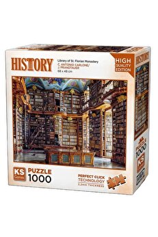 gizmurstore Nessiworld KS Games Library of St. Florian Monastery Puzzle 1000 Parça 20801