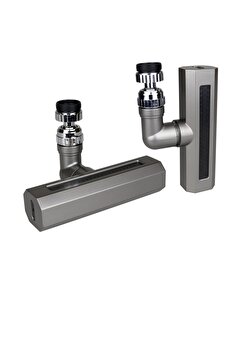Go İthalat Si̇yah Geni̇ş 360 Derece Dönebi̇lenoynar Başlık - 4 Mod Perlatör Şelale Musluk Ucu Ktx-3288