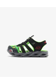 SKECHERS Thermo-splash - Hydro-flare Büyük Erkek Çocuk Siyah Işıklı Sandalet 400613l Bklm