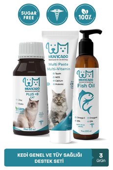 muvicado Kedi Vitamin Desteği