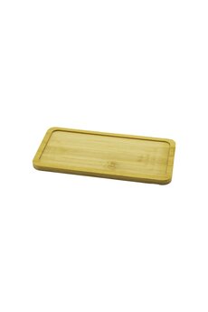 Go İthalat Di̇kdörtgen Ahşap Bambu Yağdanlık Altlık Mi̇ni̇ Tepsi̇ 20X10X0.8Cm (4457)