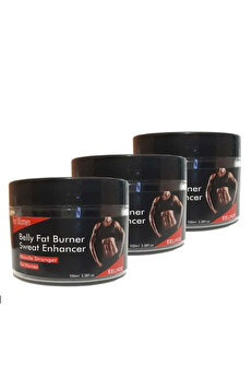 Natural Creams Belly Fat Burner For Women Kadın Bel Hızlı Yağ Giderici Krem 100 ml X 3 ADET
