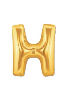 Ethab Ti̇caret Altın Sarısı Folyo Harf Balon 1 Metre