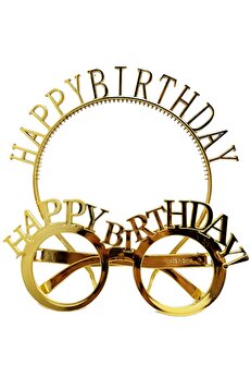 Ethab Ti̇caret Happy Bi̇rthday Gözlük Ve Taç