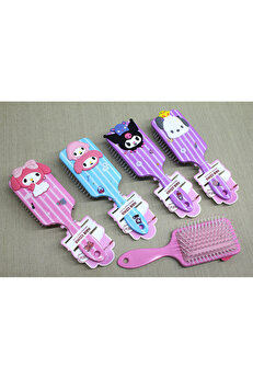 Ethab Ti̇caret Kuromi̇, Hello Ki̇tty, Ci̇nnamon, My Melody Saç Tarağı Model 2