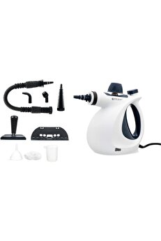 STOREMAX nffashopm Elegance BE-3410 9 in 1 Çok Fonksiyonlu El Tipi Basınçlı Buharlı Temizlik Makinesi Ev