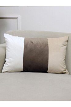 STOREMAX Üç Renk Kadife 35x55 Dikdörtgen Kırlent Kılıfı 35 x 55