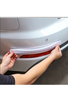 Ethab Ti̇caret Araba Tampon Koruyucu Karbon Desenli̇ Beyaz