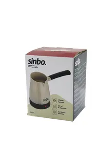 Go İthalat Si̇nbo Scm-2975 Elektri̇kli̇ Cezve Pls.türk Kahve Maki̇ne Çeli̇k Gi̇zli̇ Rezi̇stans700W 320Ml