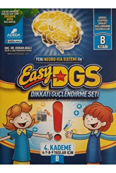 Kategori̇ Yayıncılık Easy Di̇kkati̇ Güçlendi̇rme Seti̇ 69 Yaş B Ki̇tapçığı