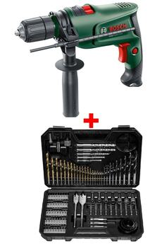Bosch Darbeli Matkap Easyimpact 600 + 103 Parça Matkap Ucu Vidalama Ucu Lokma Ucu Seti