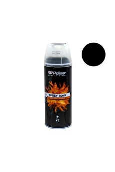 Polisan Mat Siyah Sprey Boya 400 ml - Ral 9004