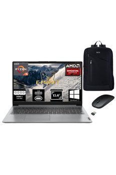 Lenovo Ideapad Ryzen 5 16gb Ram 512gb Ssd W11 Dizüstü Bilgisayar Çanta-mouse