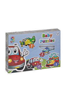 gizmurstore LCBYB003 BABY PUZZLE TAŞITLAR