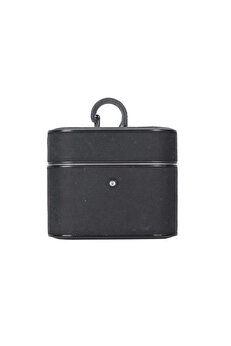 gizmurstore Casquet Apple AirPods 3.nesil Uyumlu Deri Kılıf G1 Siyah
