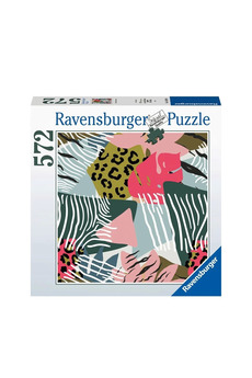 gizmurstore 169290 Ravensburger, Hayvan Desenleri - 500 Parça Puzzle