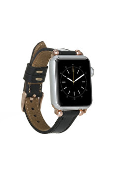 gizmurstore Apple Watch Uyumlu Deri Kordon 38-40-41mm Ferro RST1