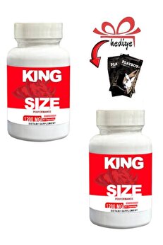 Adoil King Size Erkek Geliştirici Destekleyici 30'lu x 2 ad.+ Kayganlaştırıcı Jelle