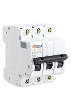 gizmurstore 3X63a C Serisi 6Ka Otomatik Sigorta OS3C360-3C63