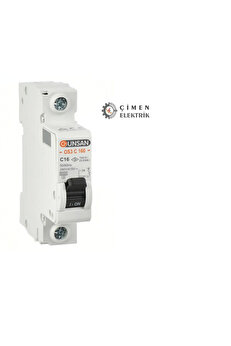 gizmurstore 1X16a C Serisi 6Ka Otomatik Sigorta OS3C160-1C16