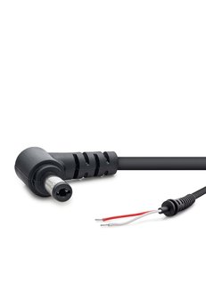 Evimdeyokyok Laptop Adaptör Dc Jack Kablosu 5.5X2.5 Mm L Tip 1.2 M 90W Siyah Hdx5537