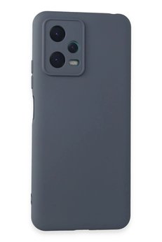 CepteToptan Xiaomi Redmi Note 12 5G Kılıf Nano içi Kadife Silikon - Gri - DROPX2621-4625