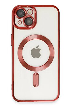 Toptan Bulurum iPhone 14 Kılıf Kross Magneticsafe Kapak - Kırmızı