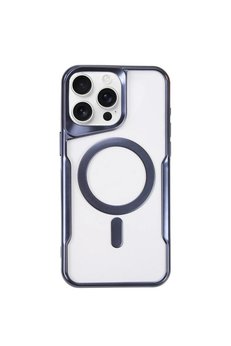 CepteToptan iPhone 15 Pro Kılıf Boyi Magsafe Silikon Kapak - Lacivert - DROPX4901-4468