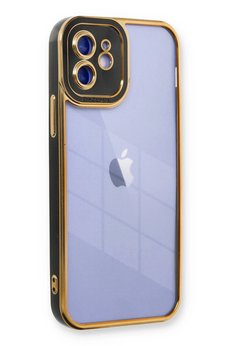 CepteToptan iPhone 12 Kılıf Liva Lens Silikon - Siyah - DROPX9115-8251