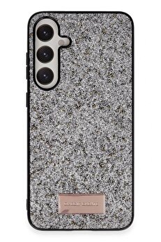 ONEGIF Samsung Galaxy A05S Bright Simli Kapak - Gümüş