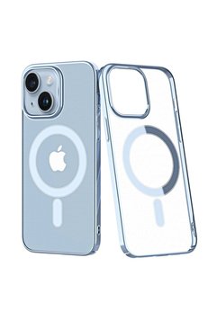 CepteToptan iPhone 14 Plus Kılıf Element Magneticsafe Sert Kapak - Sierra Blue - DROPX9963-2129