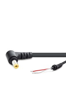 Evimdeyokyok Notebook Adaptör Kablosu 5.5*1.7 L Tip Acer 30W-90W 1.2M Siyah Hdx5511