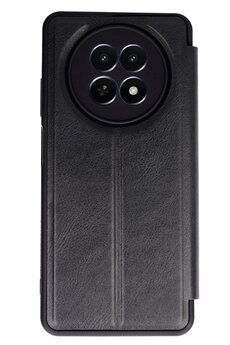 CepteToptan Realme 12 5G Kılıf Flip Cover - Siyah - DROPX7121-2366