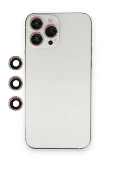 CepteToptan iPhone 12 Pro Shine Kamera Lens - Rainbow - DROPX1769-5202