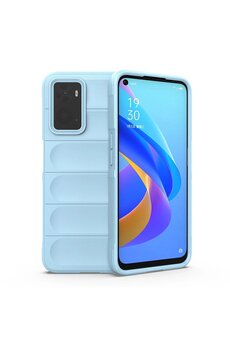 CepteToptan Realme 9i 4G Kılıf Optimum Silikon - Sky Blue - DROPX3904-4771
