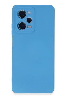 CepteToptan Xiaomi Redmi Note 12 Pro 5G Kılıf Nano içi Kadife Silikon - Mavi - DROPX2981-2071